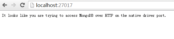 localhost:27017